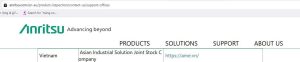 Cung cấp máy dò kim loại Anritsu chính hãng tại Việt Nam