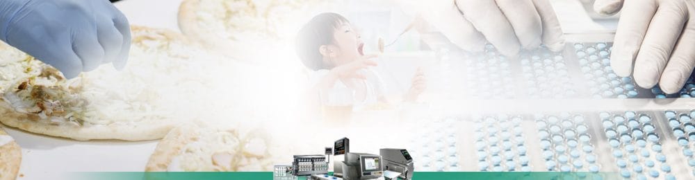 Thiết bị kiểm tra thực phẩm và dược phẩm Anritsu: máy dò kim loại, máy X-Ray, máy kiểm tra trọng lượng giúp phát hiện dị vật và đảm bảo chất lượng sản phẩm.