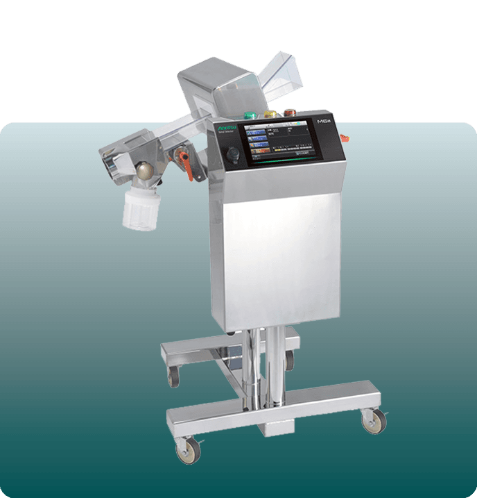 Máy dò kim loại ngành dược Anritsu kiểm tra tạp chất kim loại trong viên nén và viên nang