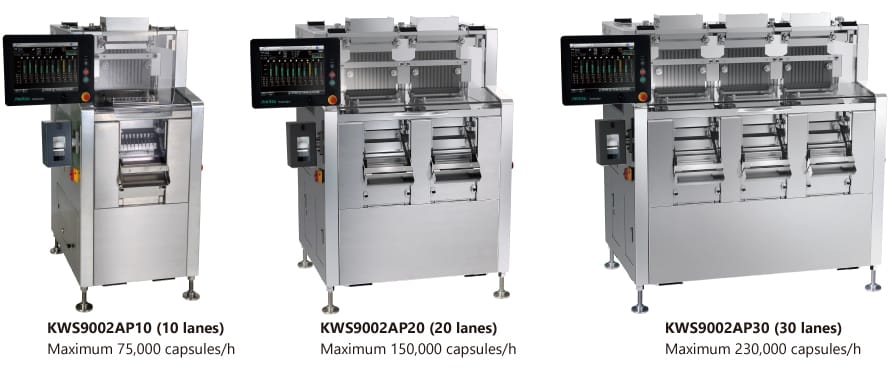 Các model Capsule Checkweigher Anritsu KWS9002AP 10-20-30 lanes