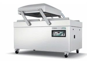 Máy hút chân không công nghiệp Atmoz 2-75 buồng đôi đóng gói thực phẩm và sản phẩm công nghiệp