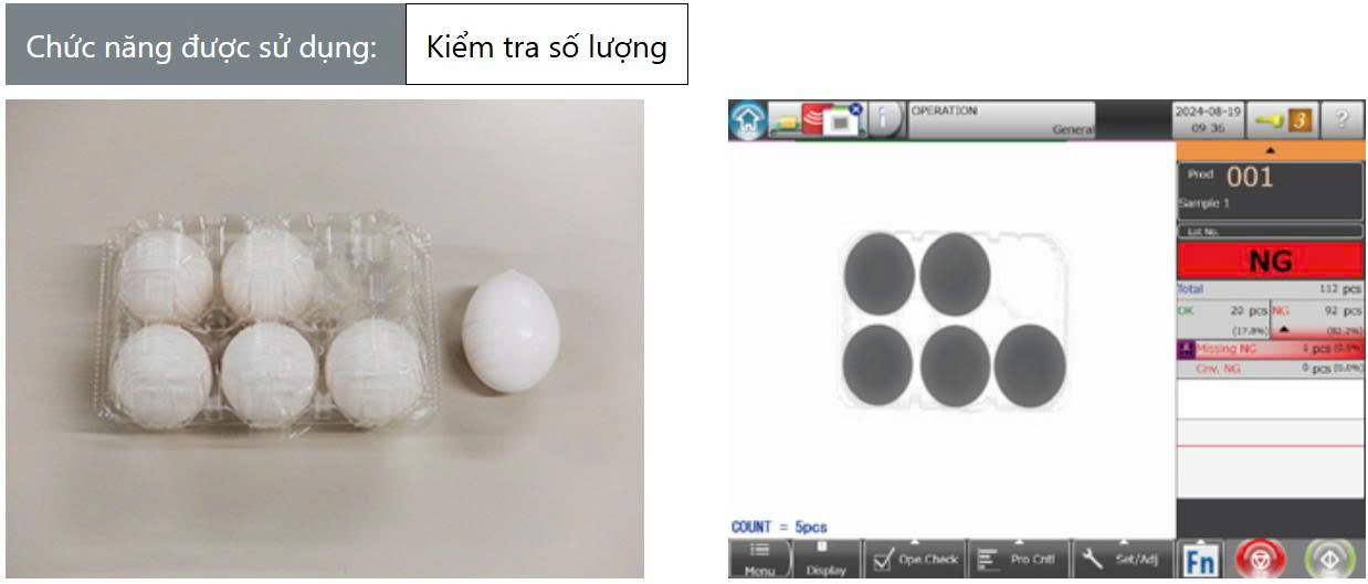 Kiểm tra số lượng
